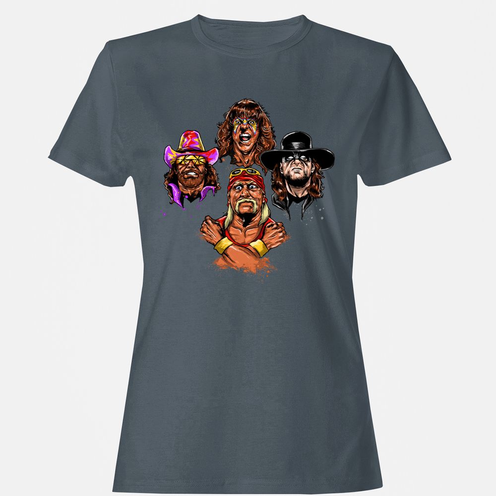 Women's T-Shirt - U3QKK69K - Charcoal - 3
