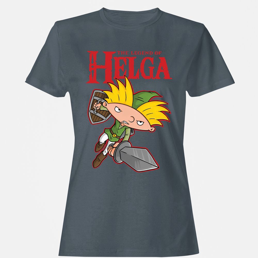 Women's T-Shirt - KVJC5TF9 - Charcoal - 3