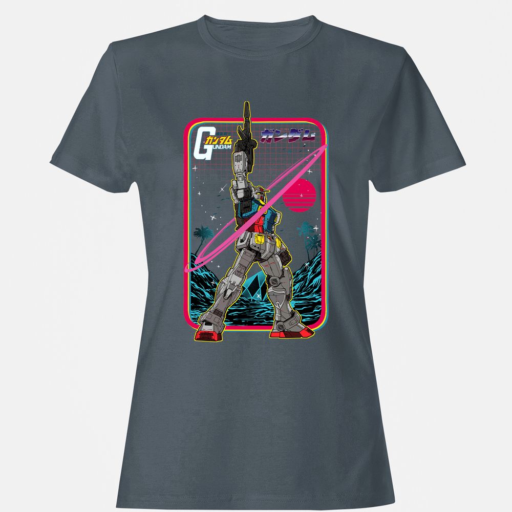 Women's T-Shirt - 3TJU6KGD - Charcoal - 3