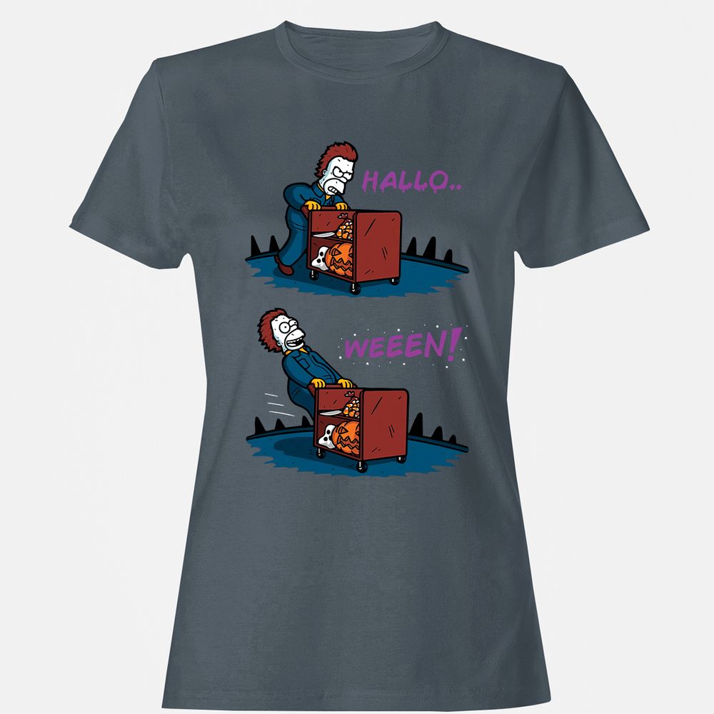 Women's T-Shirt - 4KPM226A - Charcoal - 3