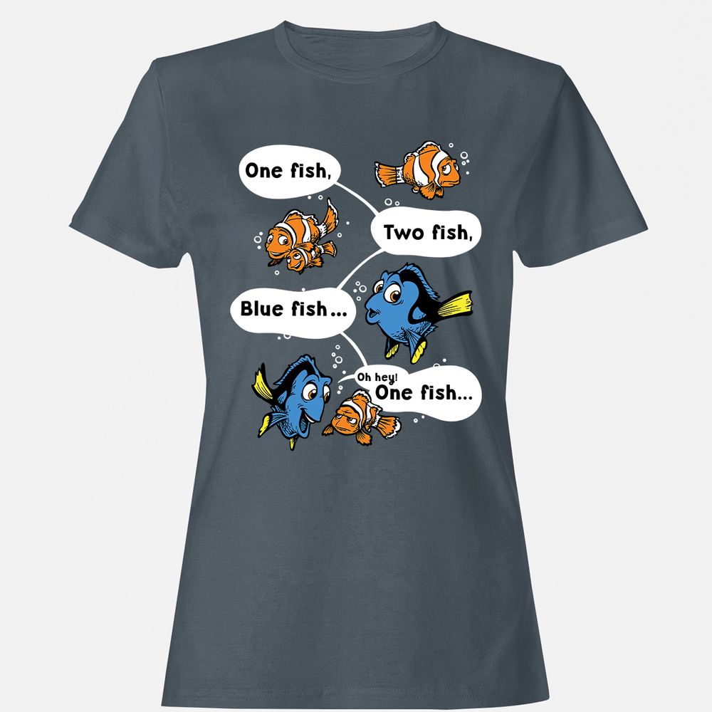 Women's T-Shirt - 5BMWQRYM - Charcoal - 3
