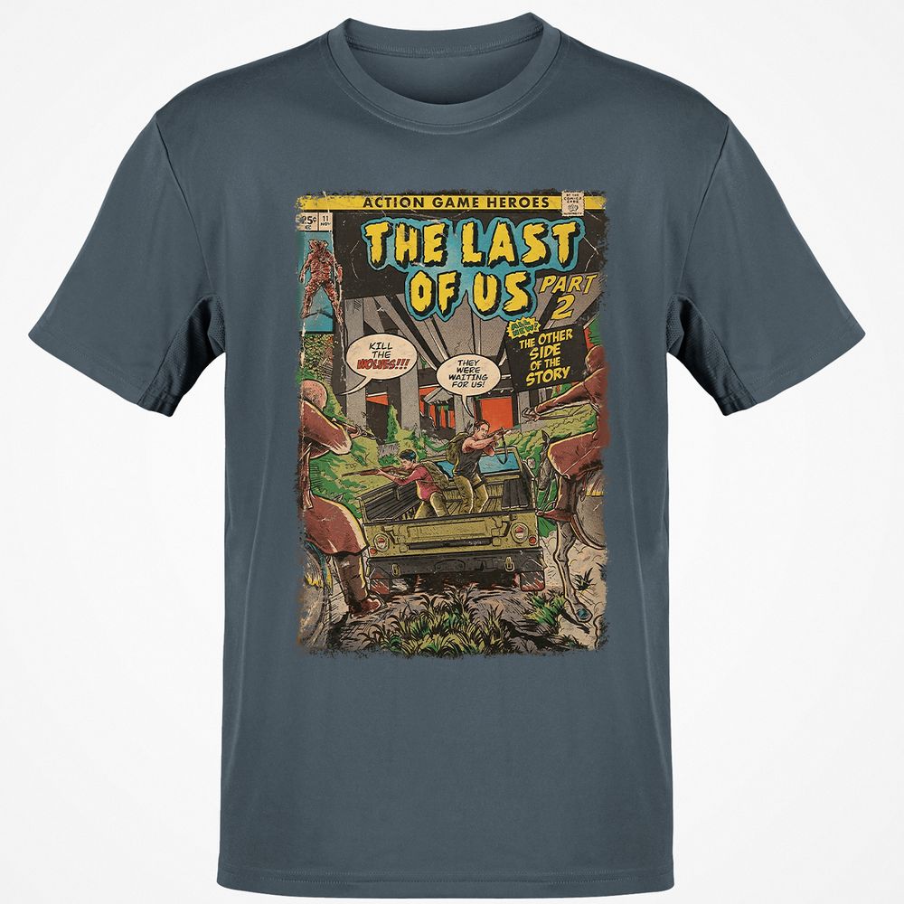 Classic Unisex T-Shirt - LVGWA2YS - Charcoal - 3