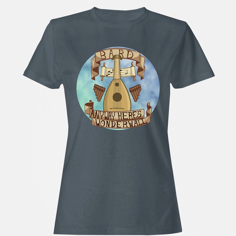 Women's T-Shirt - U7KGMWE5 - Charcoal - 3