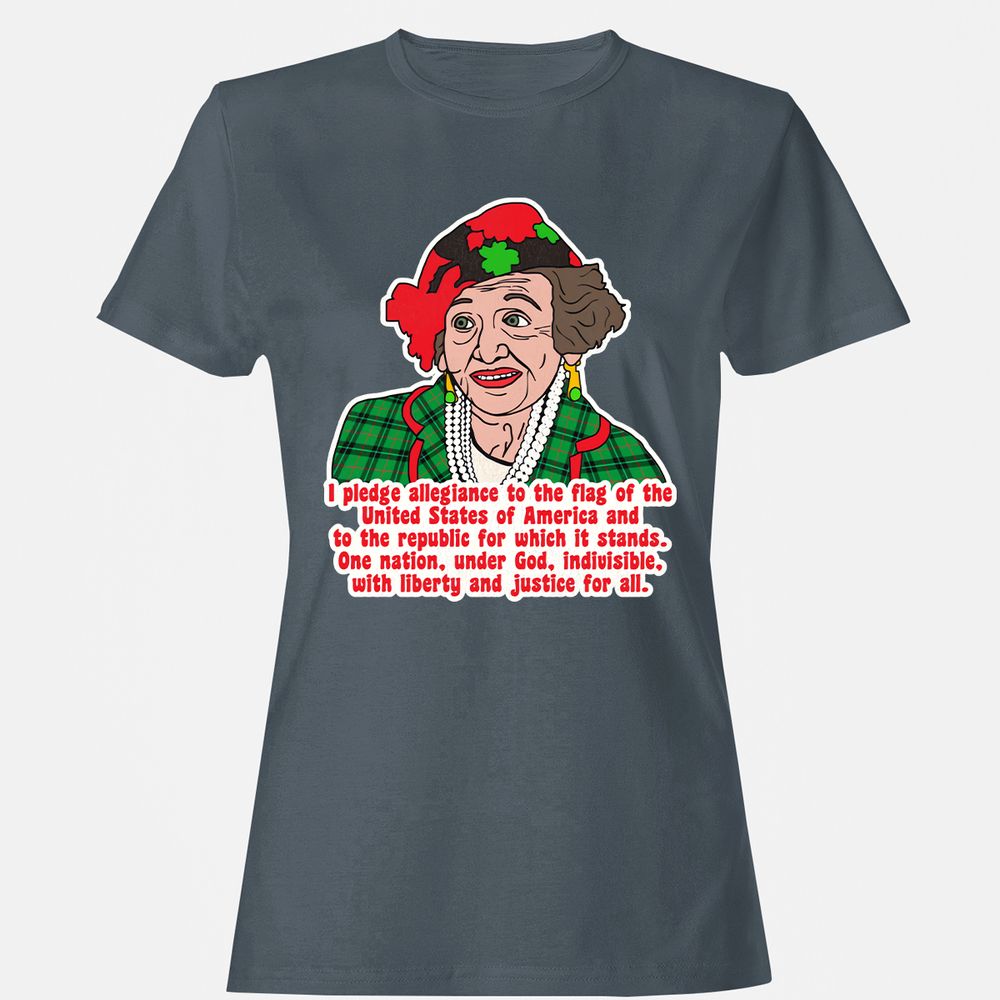 Women's T-Shirt - YQTLQSA7 - Charcoal - 3
