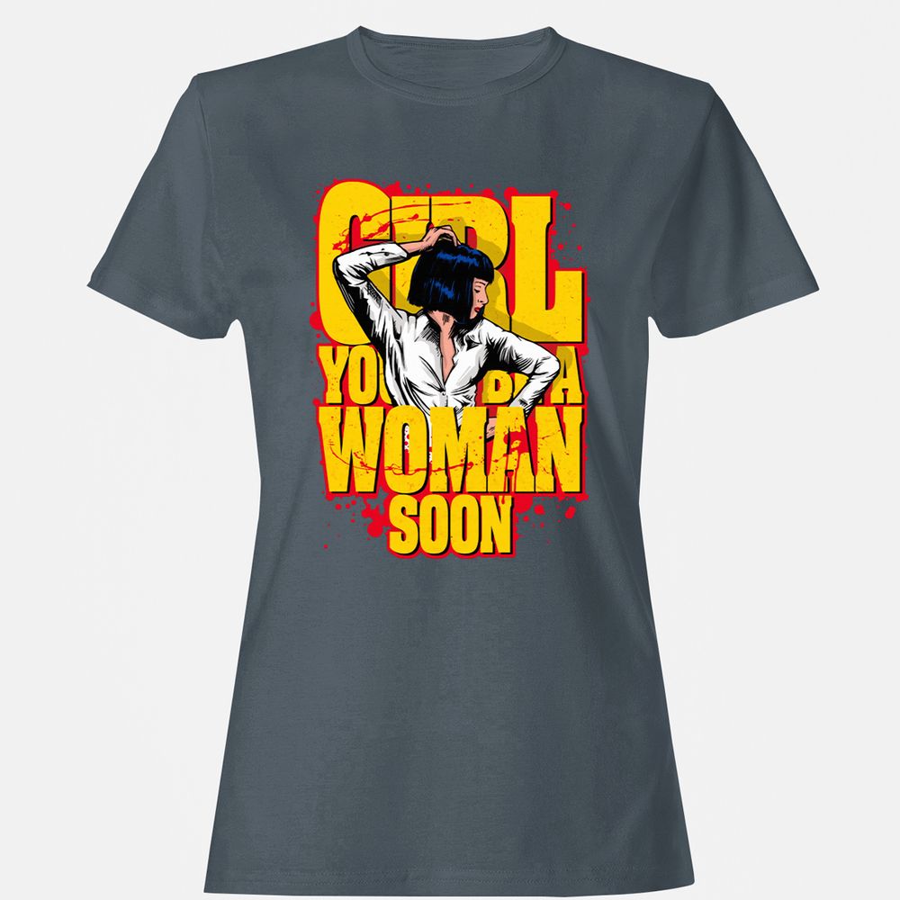Women's T-Shirt - KTYFUN24 - Charcoal - 3