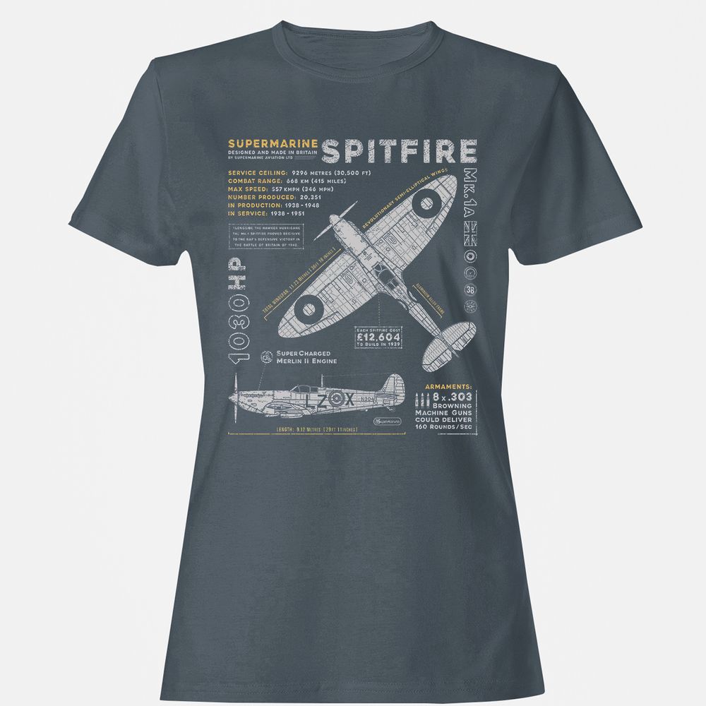 Supermarine Spitfire Essential - Charcoal - 3