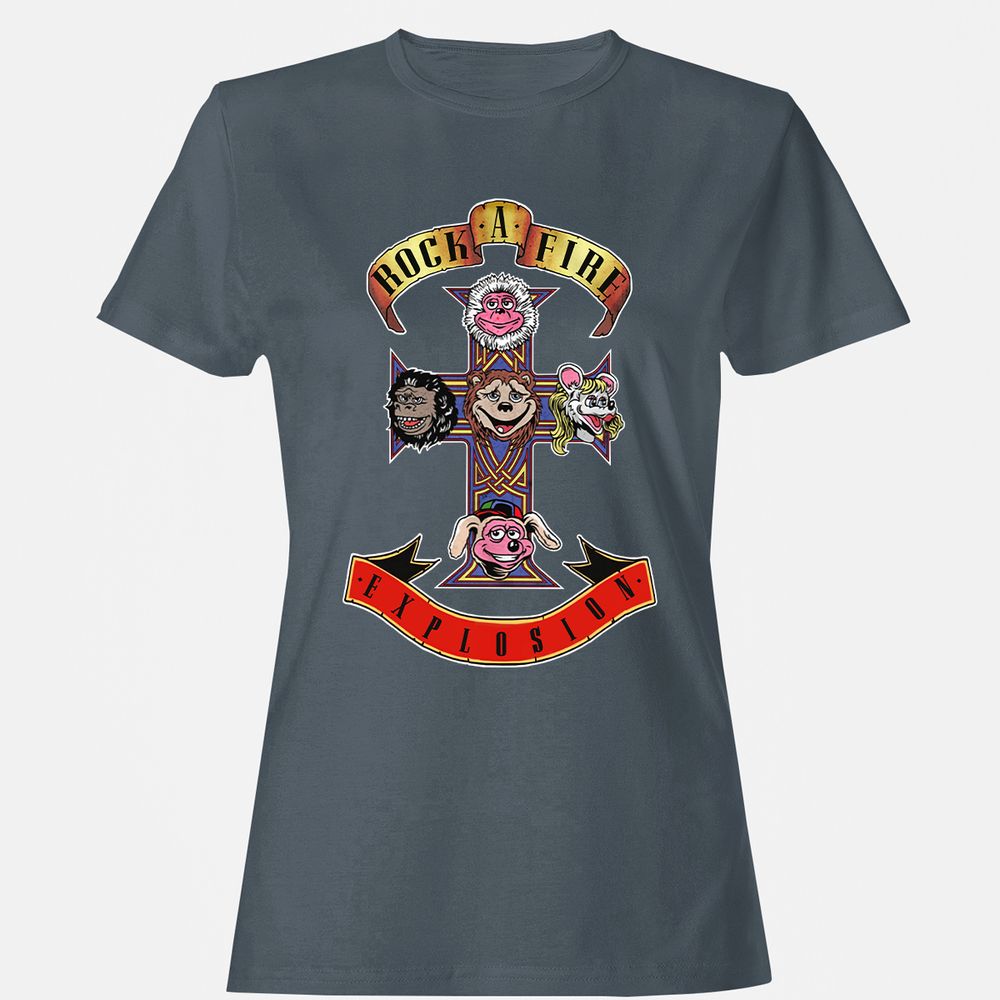 Women's T-Shirt - SULEJ1GC - Charcoal - 3