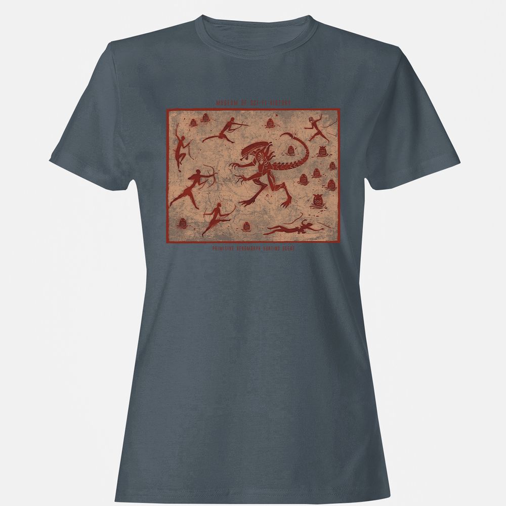 Women's T-Shirt - 6Q24DZ32 - Charcoal - 3