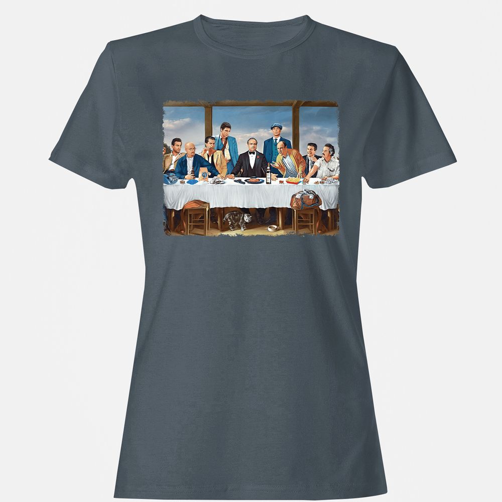 Women's T-Shirt - 4HYW86PQ - Charcoal - 3