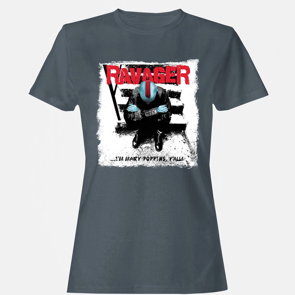 Women's T-Shirt - E72ENH9C - Charcoal - 3