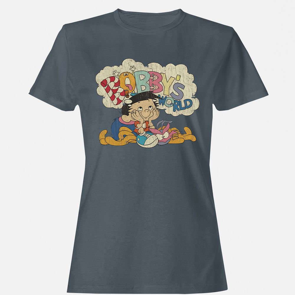 Women's T-Shirt - ZXS1TM9Z - Charcoal - 3