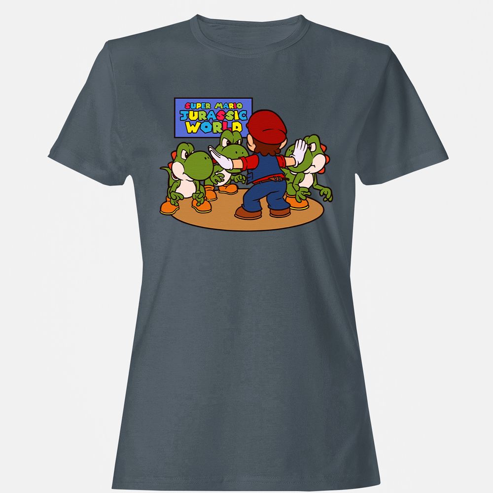 Women's T-Shirt - Y5A1UEW8 - Charcoal - 3