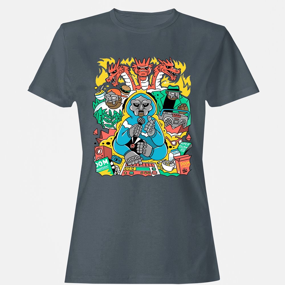 Women's T-Shirt - 7WW6MK1S - Charcoal - 3