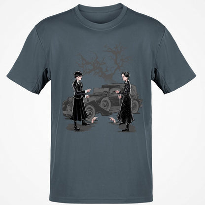 Classic Unisex T-Shirt - N62QMX4E - Charcoal - 3