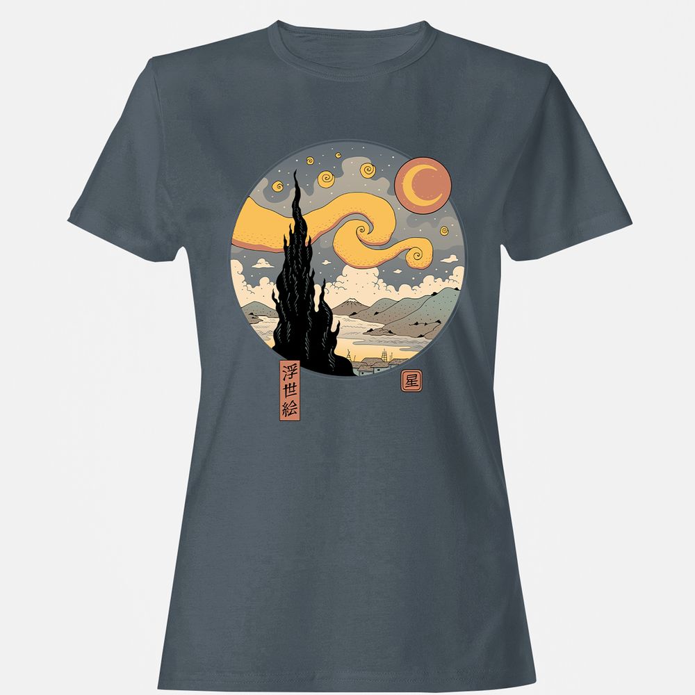 Women's T-Shirt - 5CEGACNE - Charcoal - 3