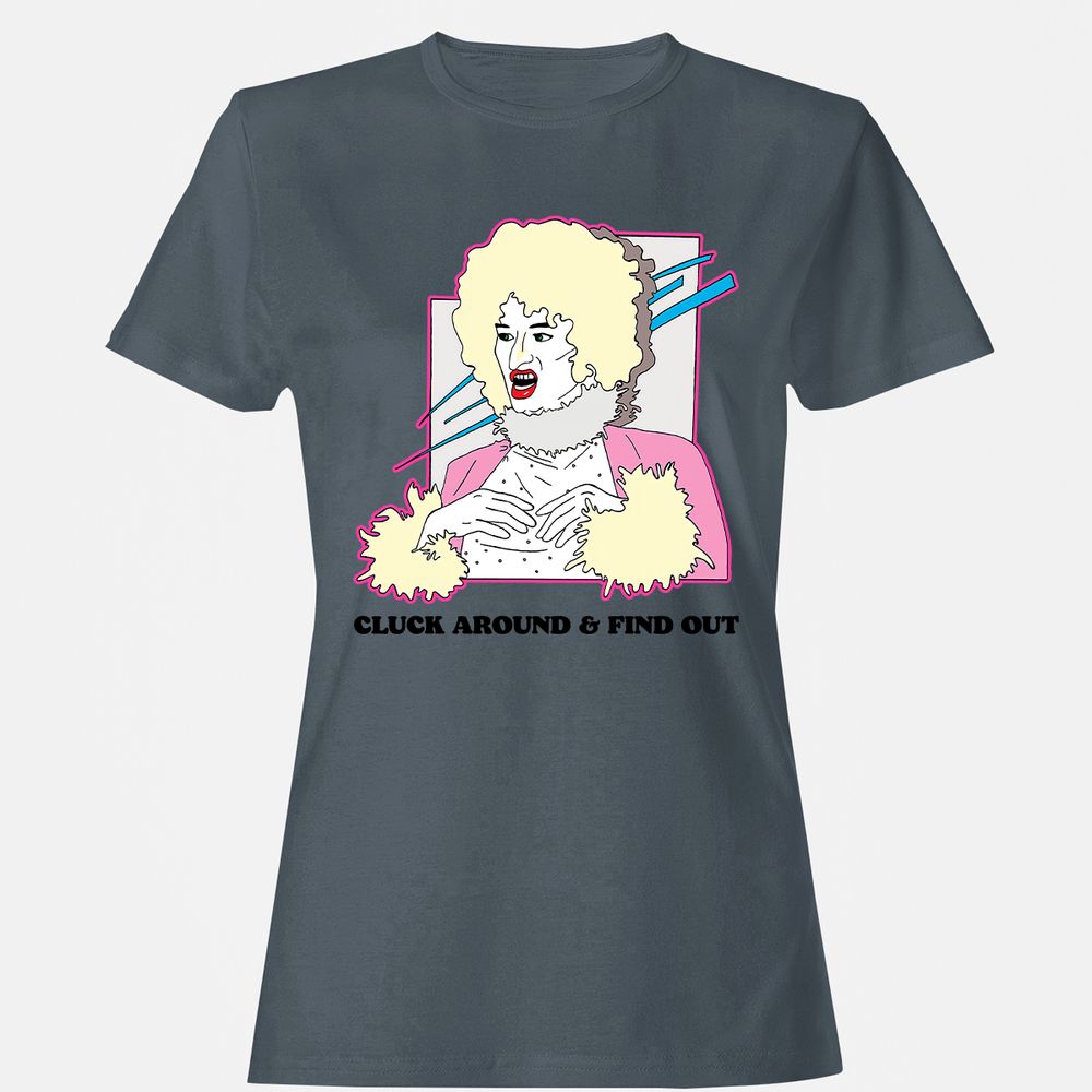 Women's T-Shirt - 8NKB78D6 - Charcoal - 3