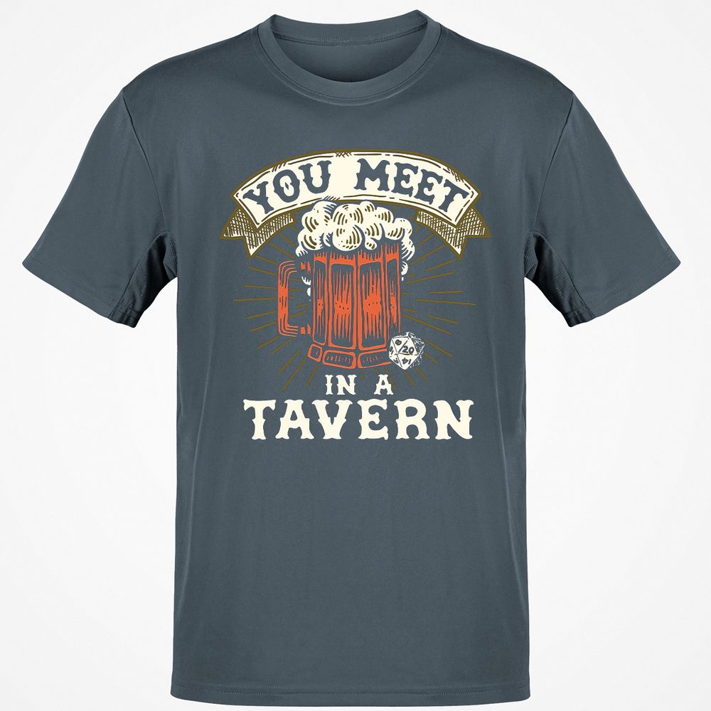 Classic Unisex T-Shirt - VHWKRQND - Charcoal - 3