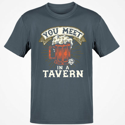 Classic Unisex T-Shirt - VHWKRQND - Charcoal - 3