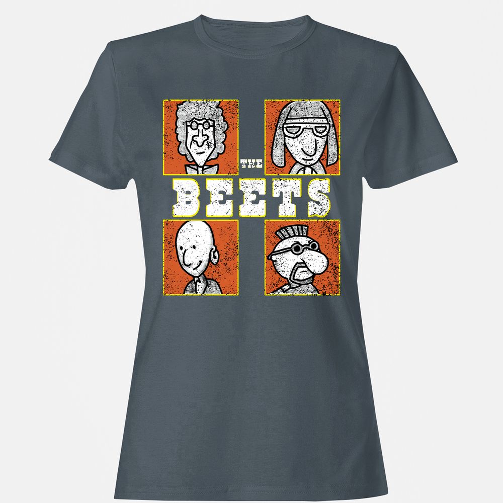 Women's T-Shirt - QAQLU1BU - Charcoal - 3