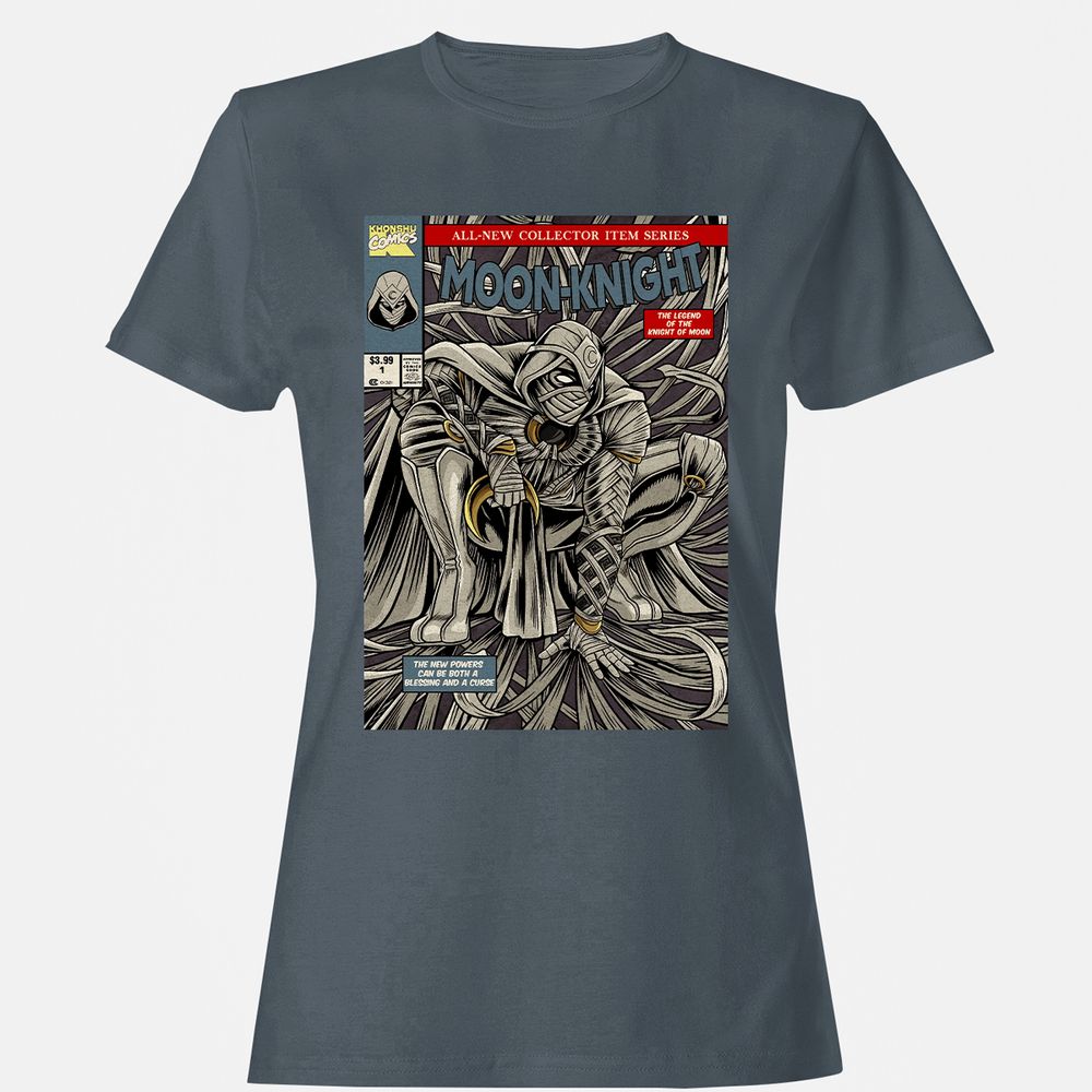 Women's T-Shirt - SZ8SGFY2 - Charcoal - 3