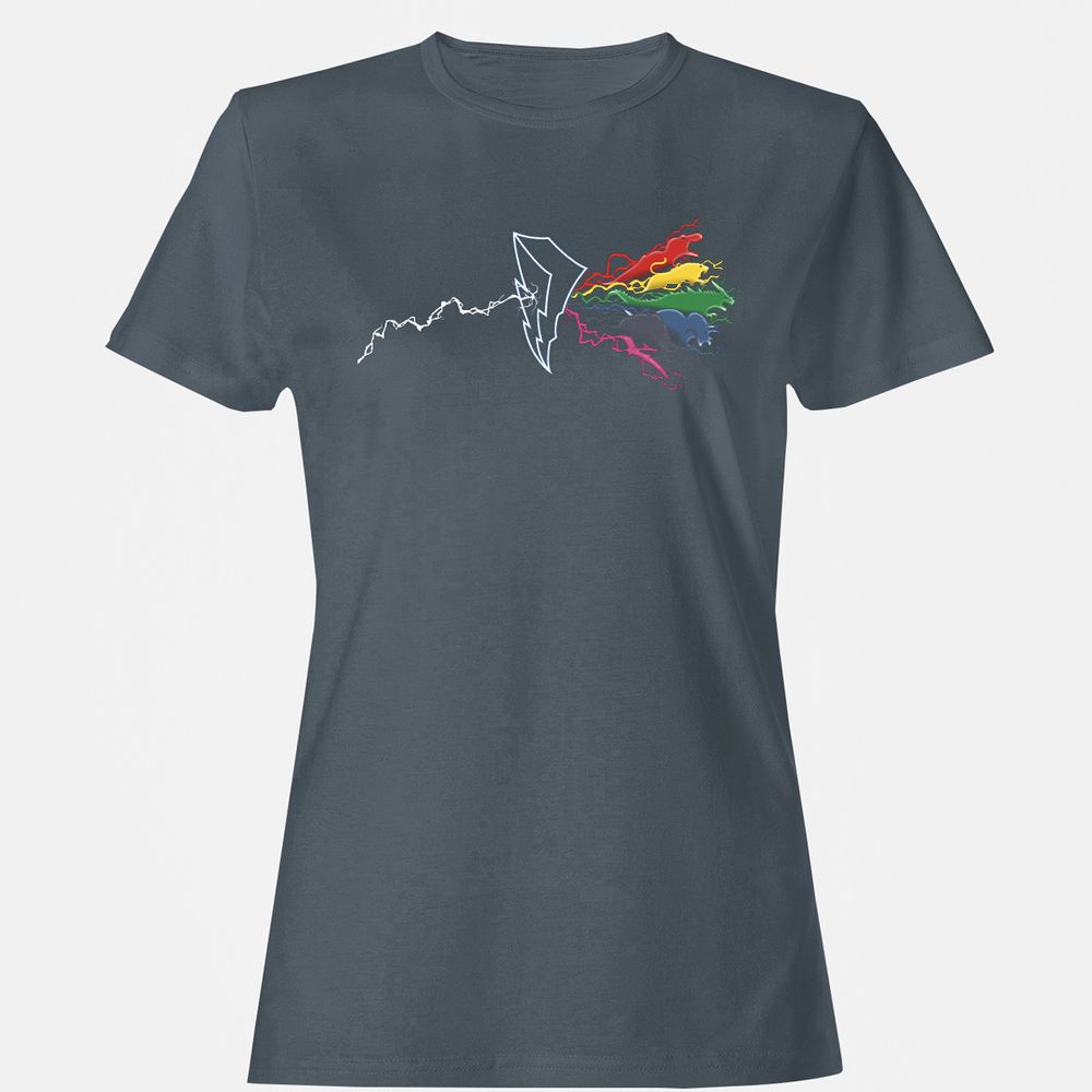 Women's T-Shirt - 61XH5W78 - Charcoal - 3