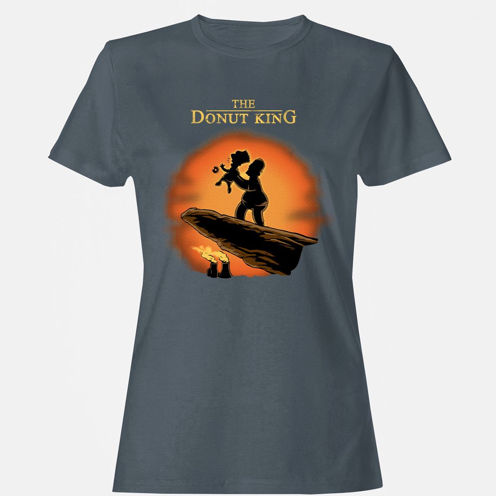 Women's T-Shirt - 62XE2T9U - Charcoal - 3