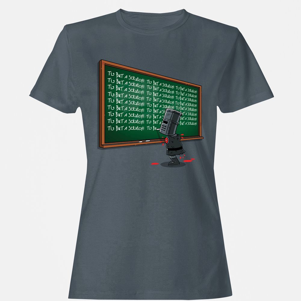 Women's T-Shirt - LVZ33PKJ - Charcoal - 3