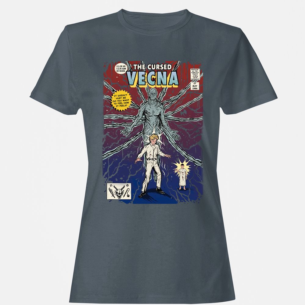 Women's T-Shirt - HBRP8DY9 - Charcoal - 3