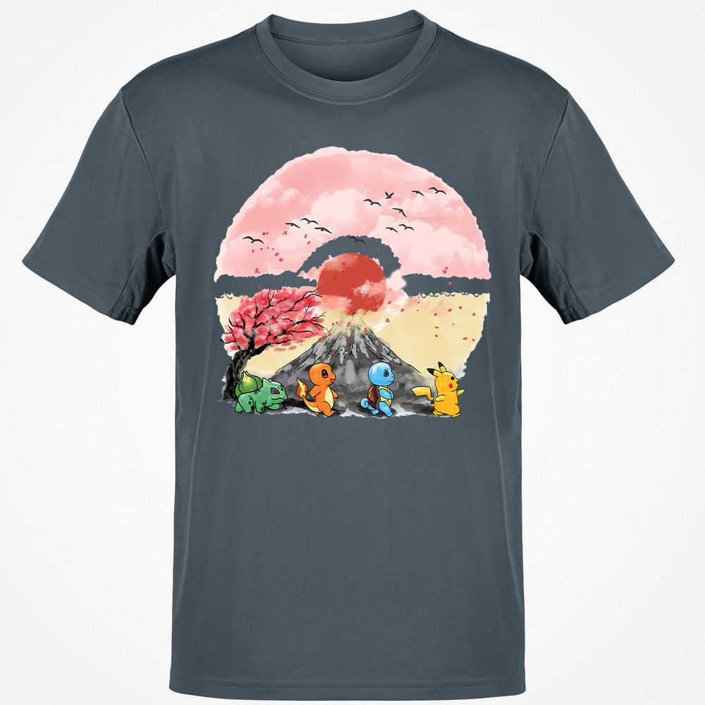 Classic Unisex T-Shirt - YZPXKGT5 - Charcoal - 3