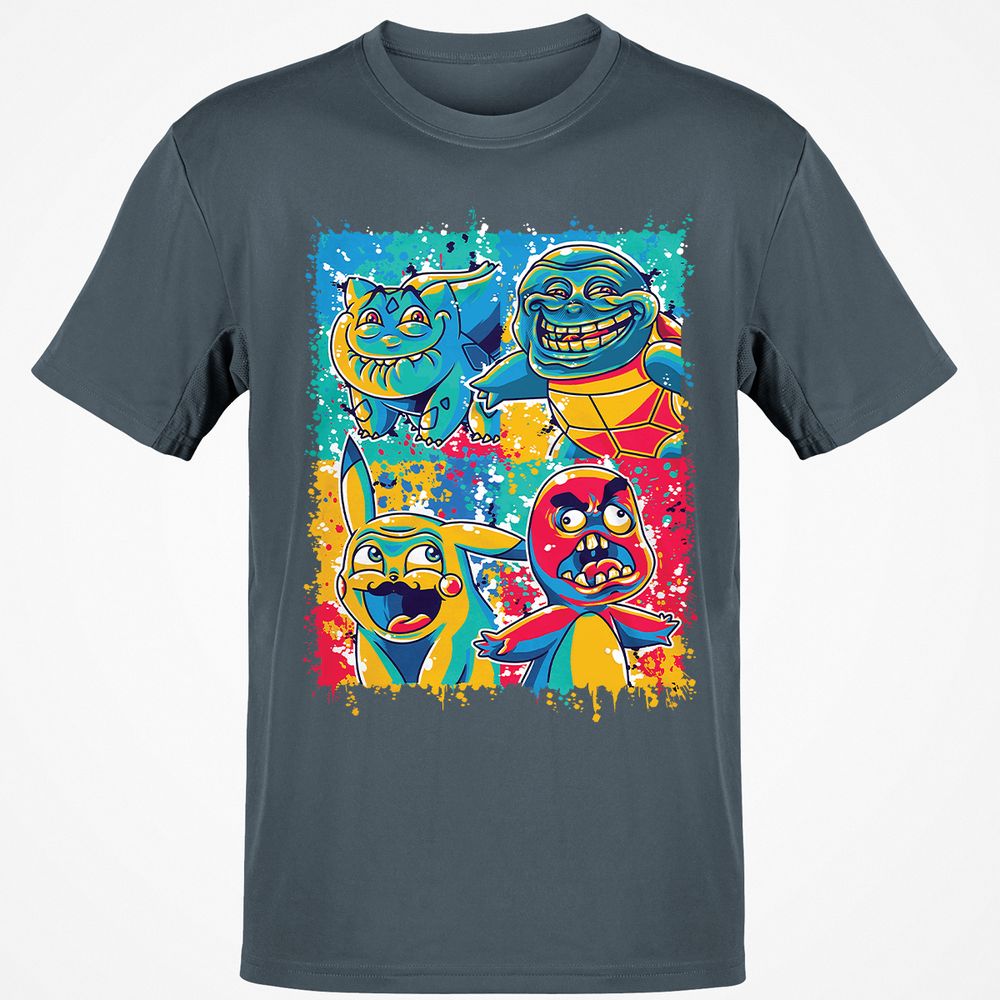 Classic Unisex T-Shirt - SKF1HCPJ - Charcoal - 3