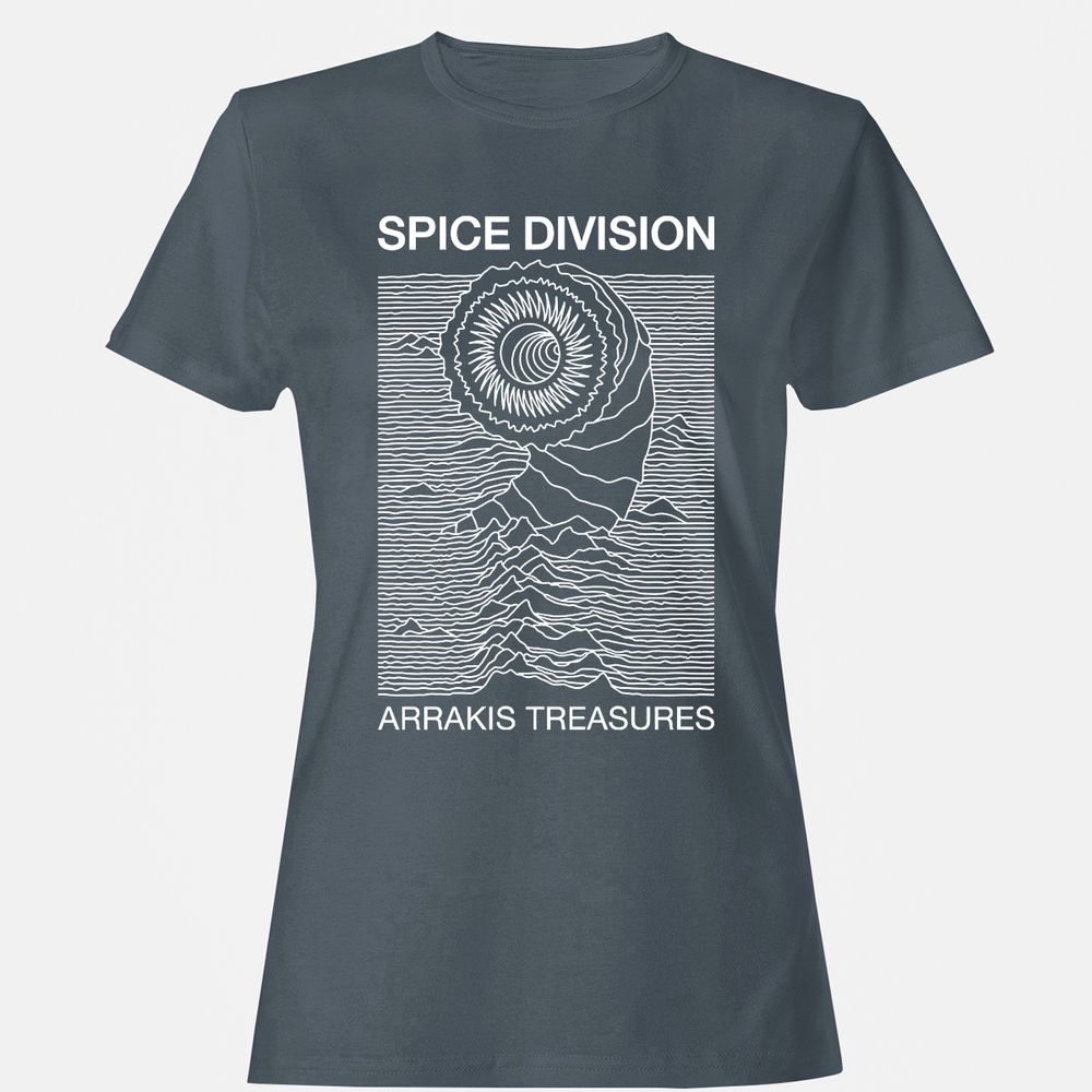 Women's T-Shirt - 77E2U86X - Charcoal - 3