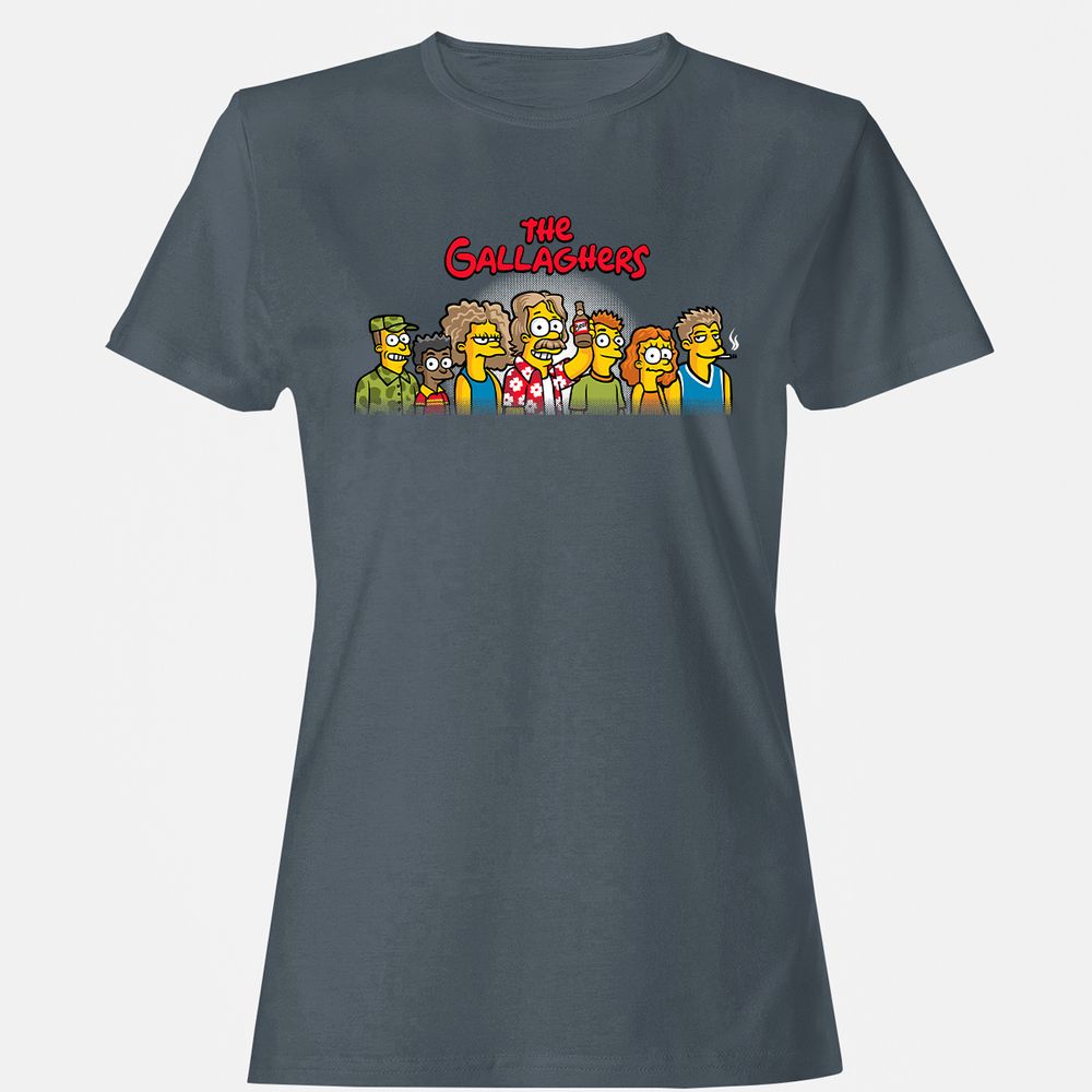 Women's T-Shirt - LXY6QZCQ - Charcoal - 3