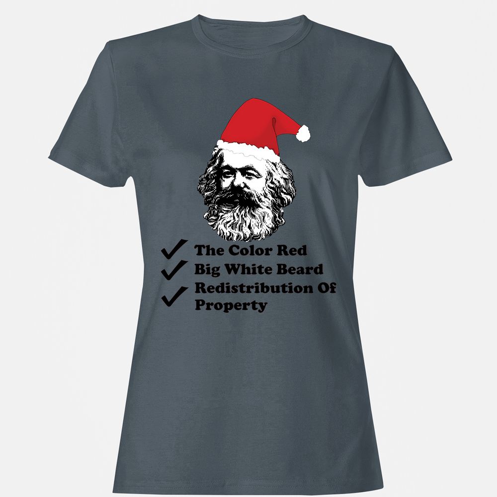 Women's T-Shirt - 62R8TQPX - Charcoal - 3