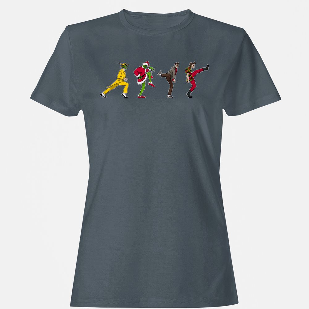 Women's T-Shirt - 8QZFSQK3 - Charcoal - 3