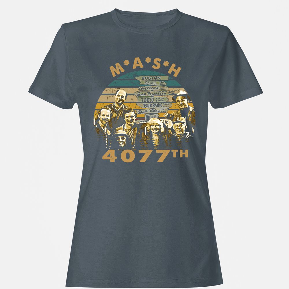 Women's T-Shirt - SDZNV735 - Charcoal - 3