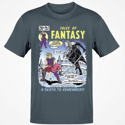 Classic Unisex T-Shirt - UZGCZSVW - Charcoal - 3