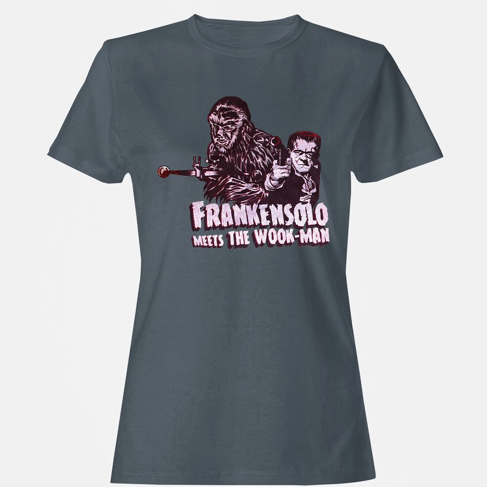 Women's T-Shirt - VDQMT217 - Charcoal - 3