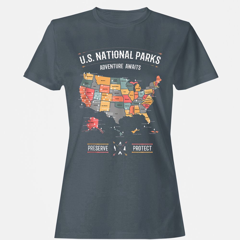 Women's T-Shirt - N6NYLAMZ - Charcoal - 3