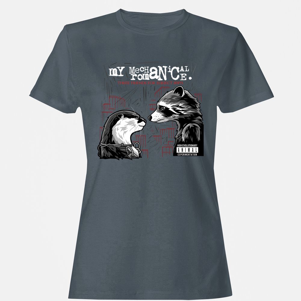 Women's T-Shirt - Z7SEDMM3 - Charcoal - 3