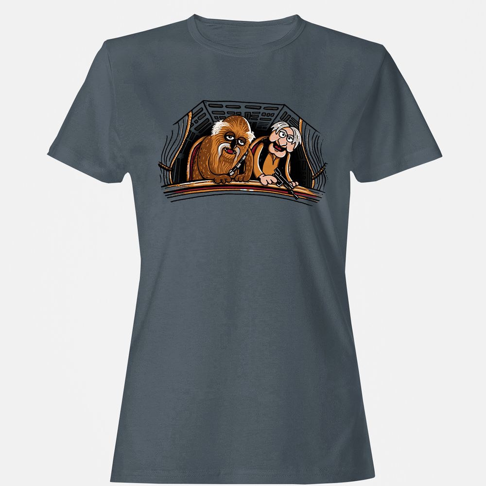 Women's T-Shirt - UCKACMYL - Charcoal - 3
