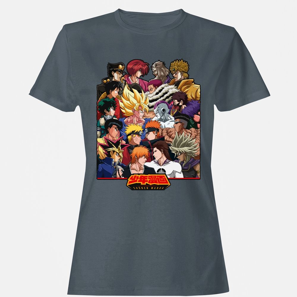 Women's T-Shirt - AELBD4L4 - Charcoal - 3