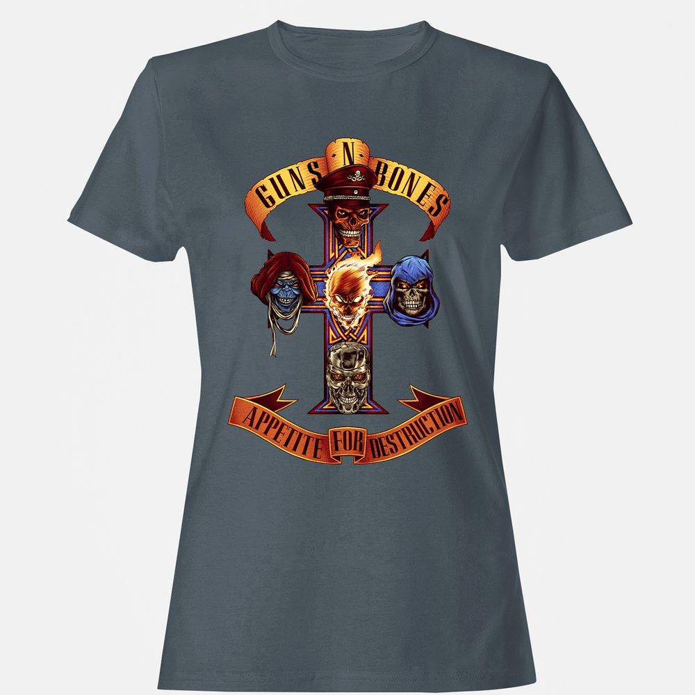 Women's T-Shirt - KR6GLYD1 - Charcoal - 3