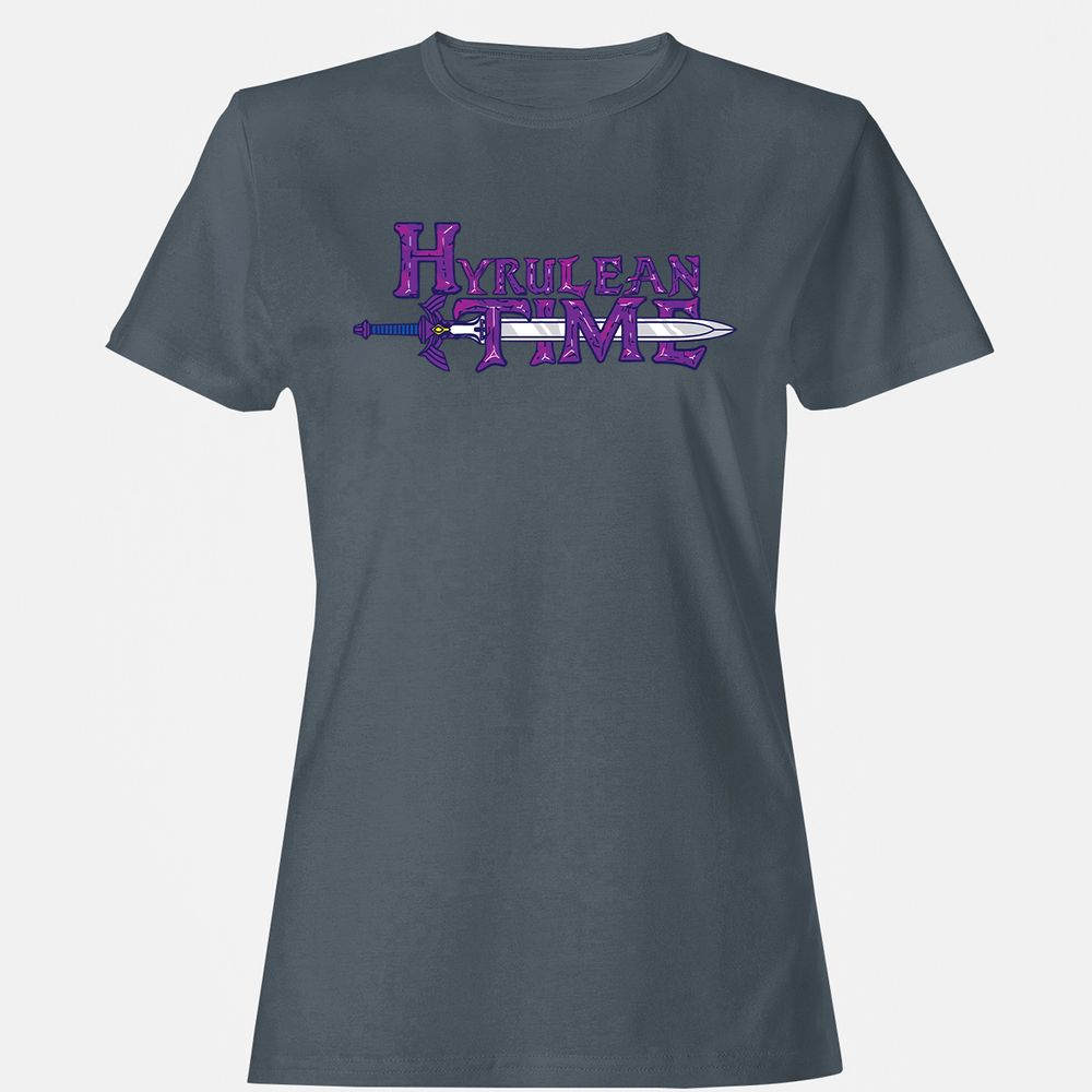 Women's T-Shirt - QJ4EK7AX - Charcoal - 3