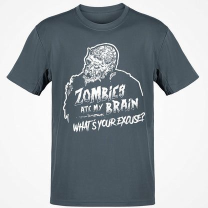 Zombies Ate My Brain - Charcoal - 3