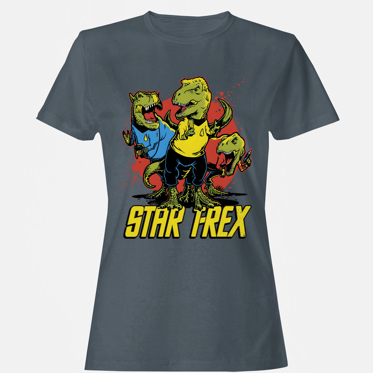 Women's T-Shirt - CCJVDCN7 - Charcoal - 3