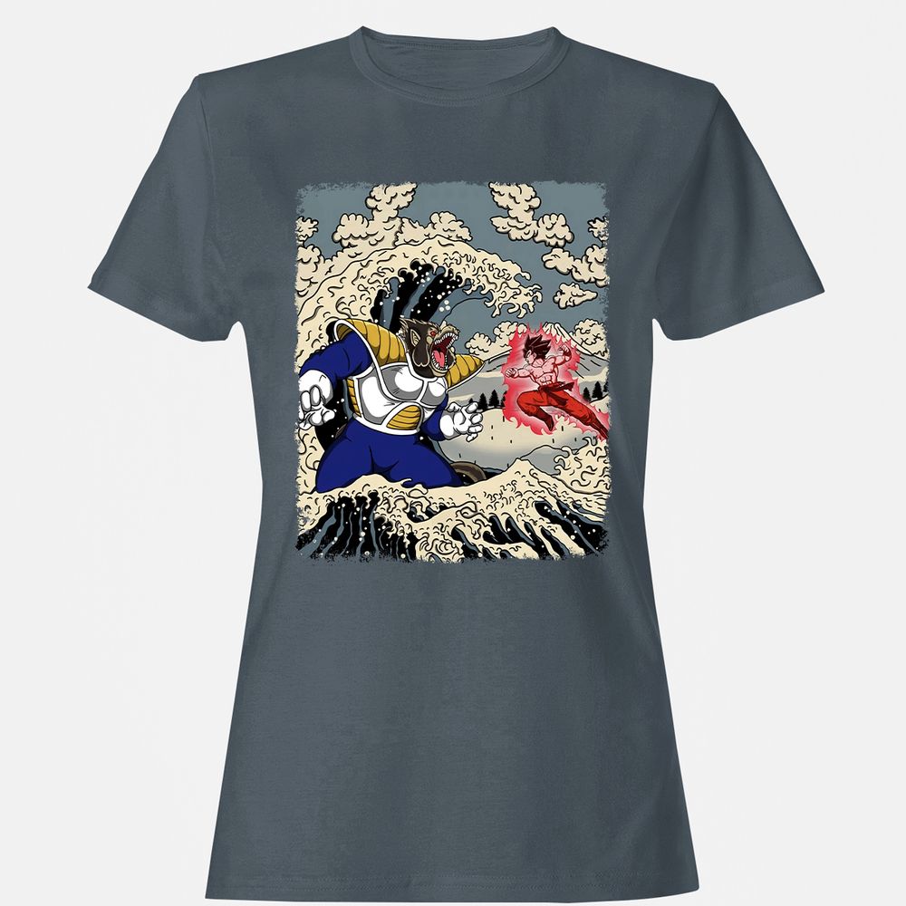 Women's T-Shirt - 6VRRKZD5 - Charcoal - 3