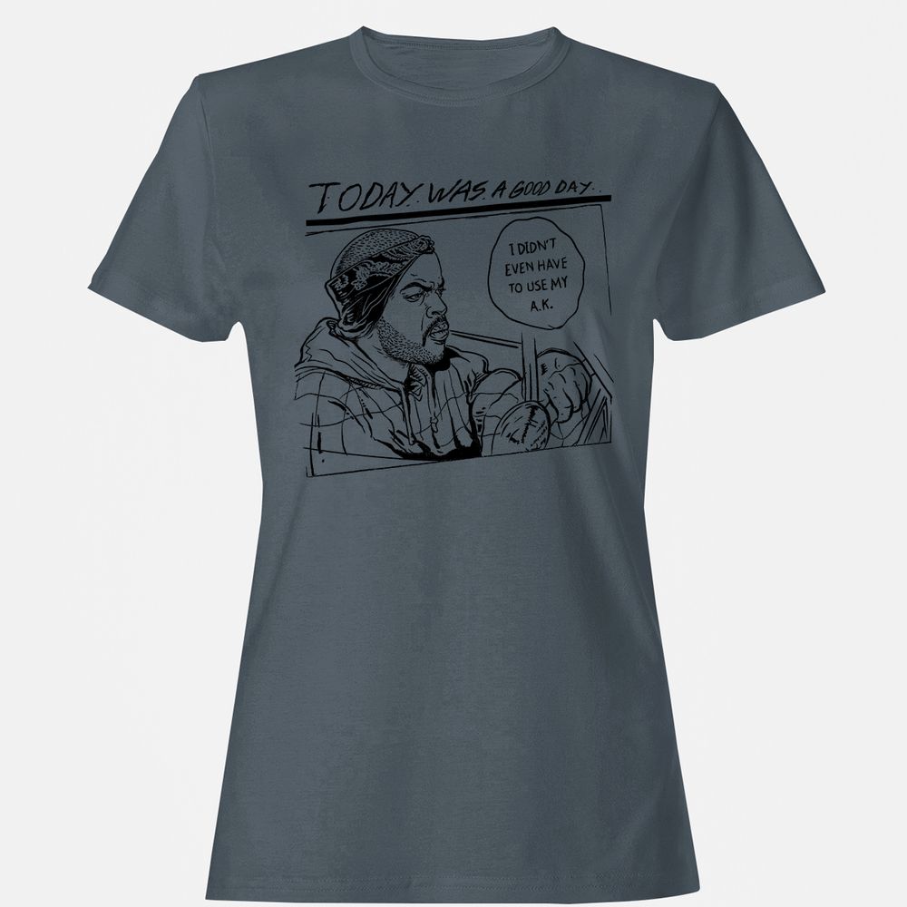Women's T-Shirt - TZKDZ3WR - Charcoal - 3