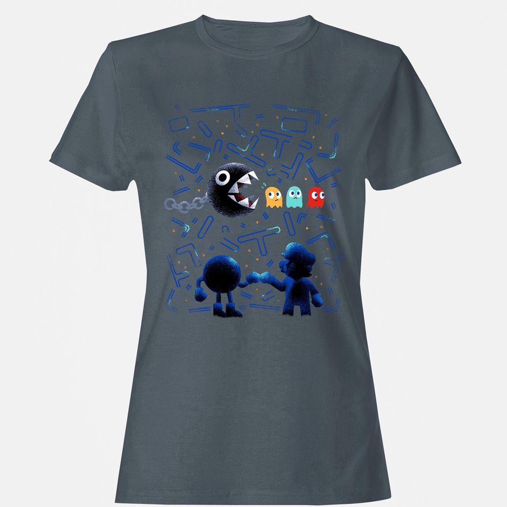 Women's T-Shirt - W1PSVKFV - Charcoal - 3