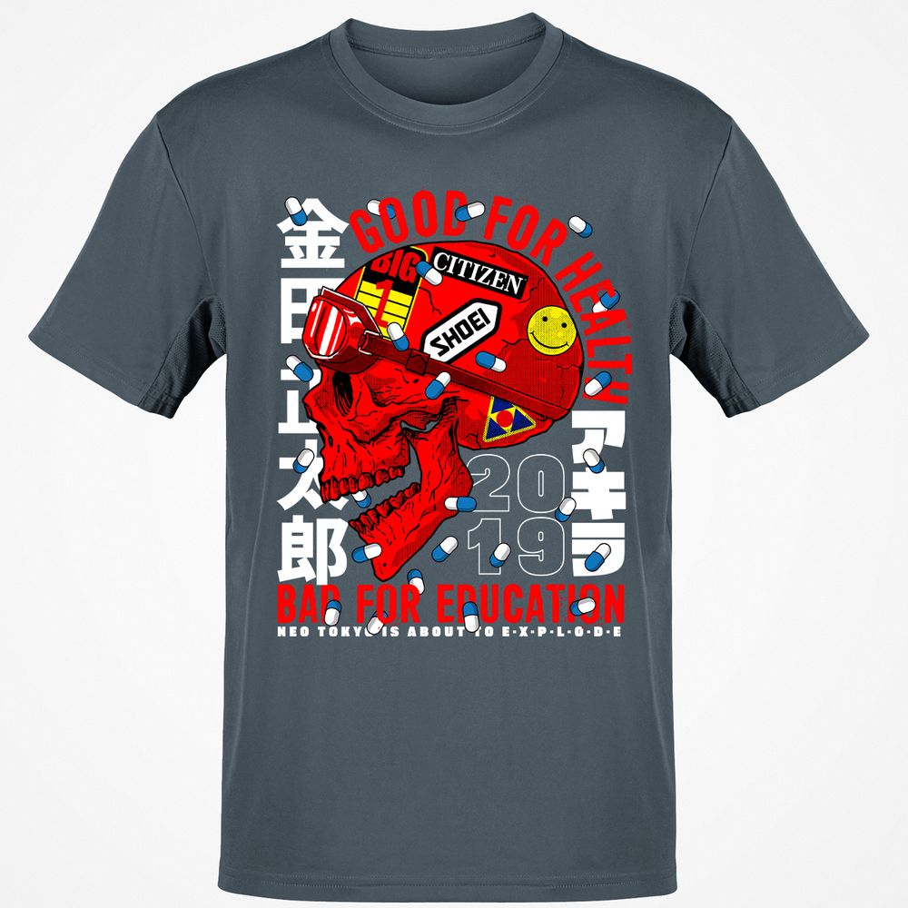 Classic Unisex T-Shirt - ADHLPCLR - Charcoal - 3