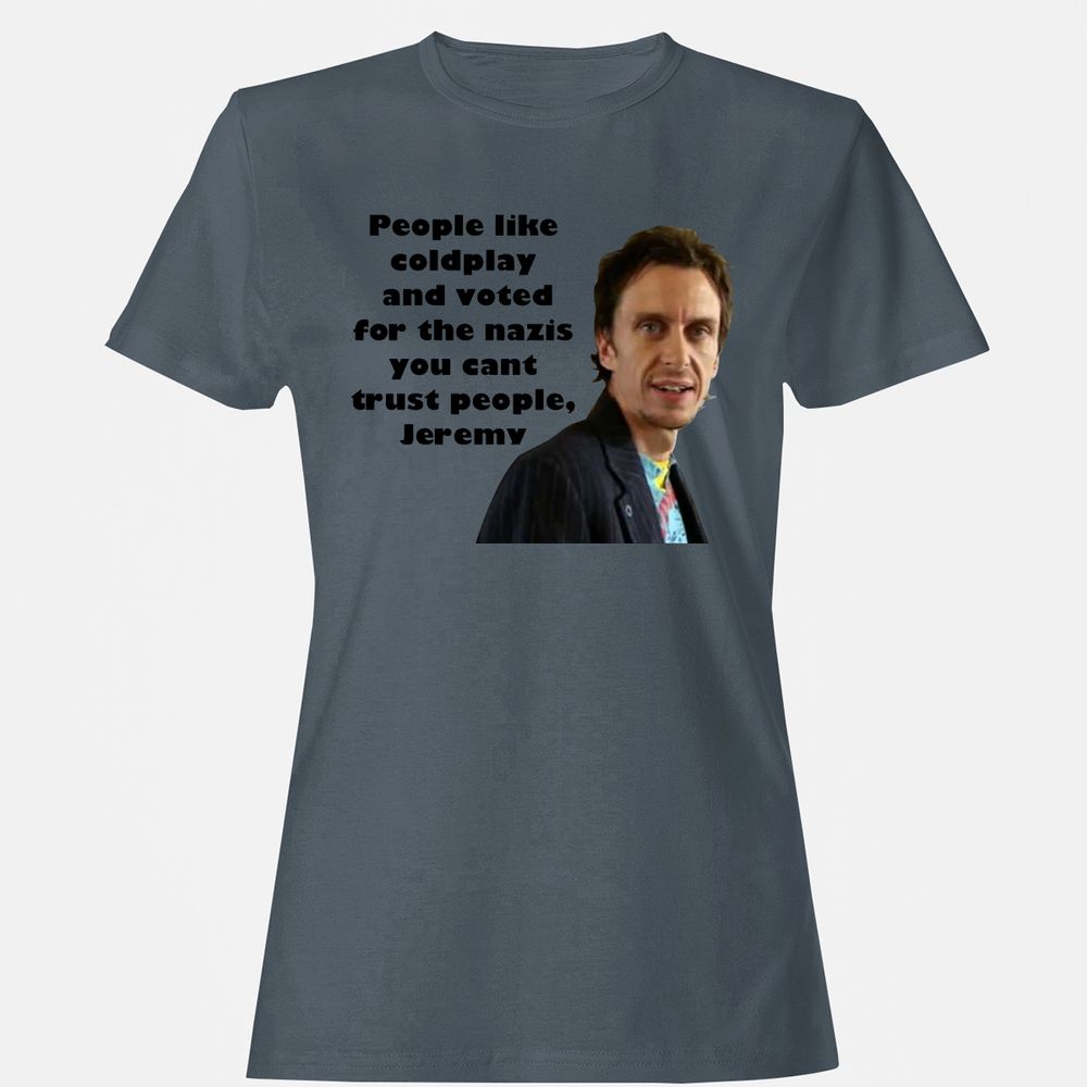 Women's T-Shirt - KS3MQVXM - Charcoal - 3
